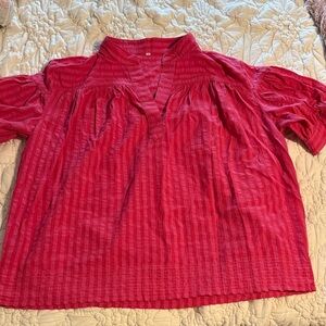 Amazon Bold Red Women's Blouse